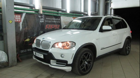 Отключение сажевого фильтра, отключение AdBlue, отключение клапана EGR на BMW X5 E70 3.0D 266hp 2009 года выпуска