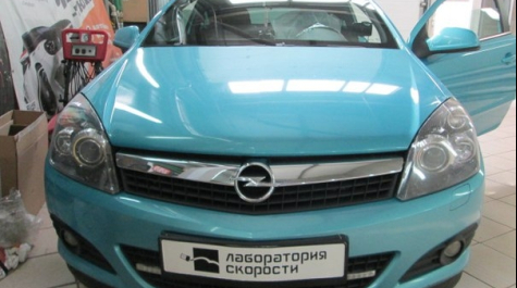 Чип-тюнинг Opel Astra H 1.6 MT 116hp 2010 года выпуска