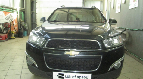 Отключение и удаление сажевого фильтра на Chevrolet Captiva 2.2 CDTi 184hp 2012 года выпуска