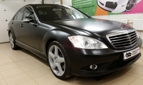 Чип тюнинг Mercedes S450 W221 4.5 360hp 2008 года выпуска