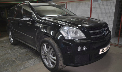 Чип тюнинг Mercedes-Benz GL500 4 MA W164 5.0 387hp 2008 года выпуска