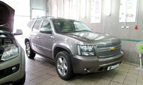 Чип тюнинг на Chevrolet Tahoe 5.3 325hp 2012 года выпуска