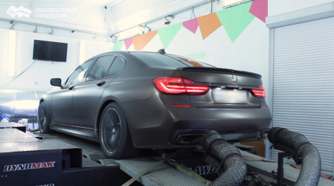 Чип-тюнинг Stage 2 BMW 750d в кузове G11