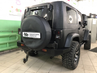 Ремонт выпускной системы, удаление катализатора Jeep Wrangler 3.8i 199 Hp (Фото 3)